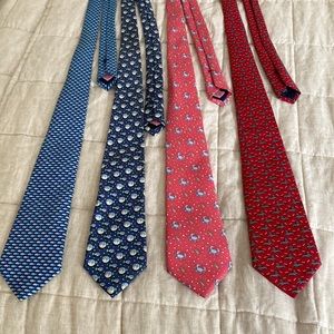 4 Vineyard Vine boys ties